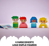 LEGO DUPLO Big Feelings, byggestablingsspil med 23 farverige klodser og 4 figurer, motorisk legetøj til fremme af den sociale og følelsesmæssige udvikling af små børn fra 18 måneder 10415 Byggesæt Beuche den LEGO-Store