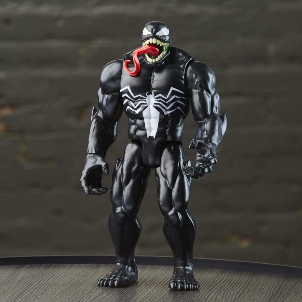 Hasbro Marvel Spider-Man Titan Hero Series Deluxe Venom Legetøj 30 Cm Action Figur, Legetøj til børn fra 4 år Actionfigurer Naty Shop