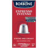 Caffe Borbone Espresso Styrke 9/10 Nespresso-kompatible 10 kaffekapsler