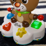 Baby Einstein, Drum & Learn Dean Musical Learning Toy - Multisensorisk babylegetøj, 2 legetilstande, farver, former og instrumenter, 50+ lyde, fra 6 måneder Babylegetøj Naty Shop