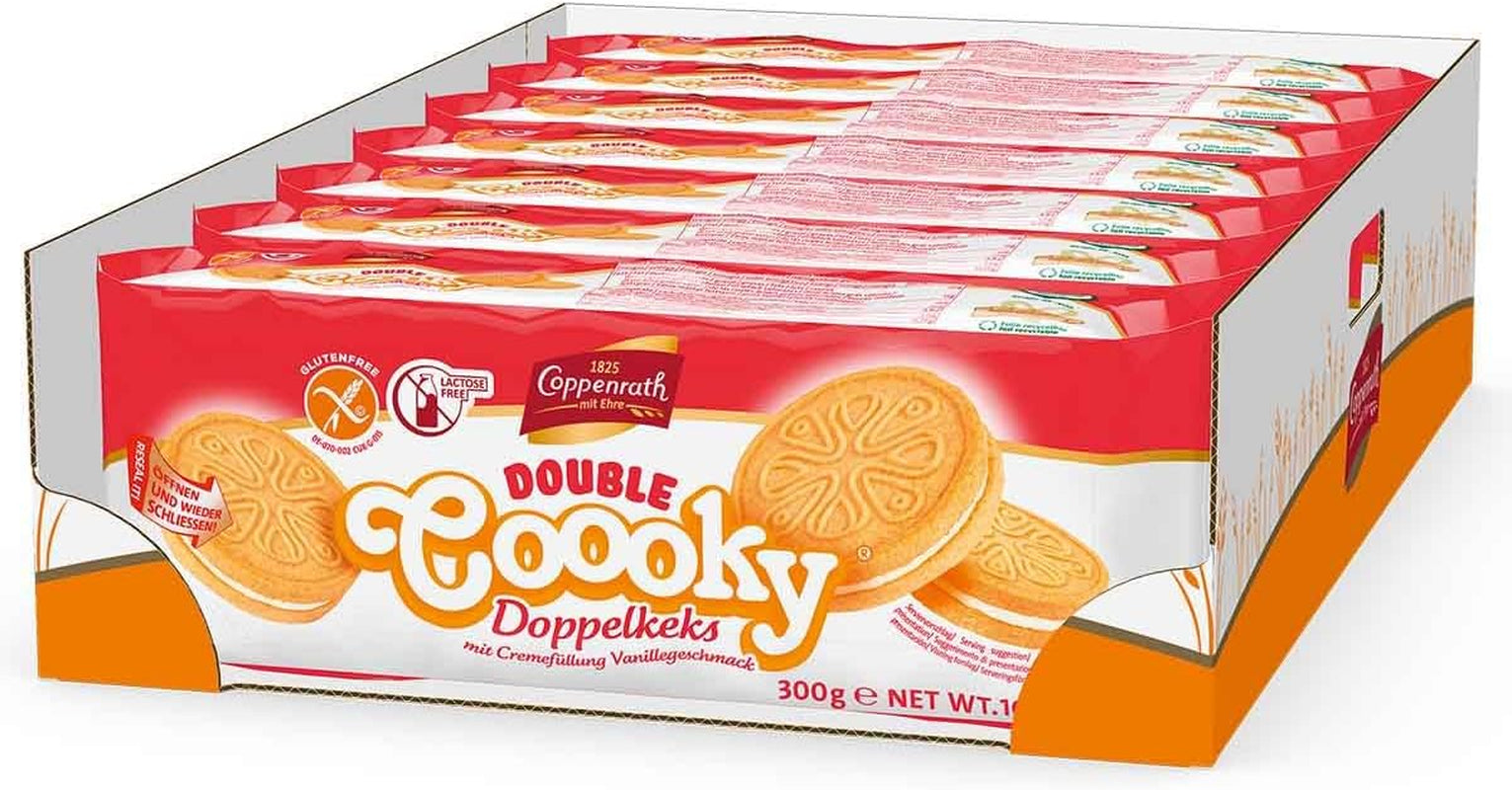 Coppenrath dobbelt vaniljekiks, glutenfri og laktosefri (1 x 300 g)