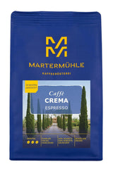 Martermühle Strong Espresso Creme 500g | Arabica/Robusta | Smag: Mørk kakao, hasselnød | Let ristede hele espressobønner, lav syre
