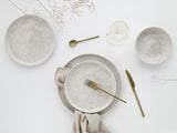 CreaTable, 23714, Uno Athena-serien, 12-delt porcelænssæt til 4, tallerkensæt i porcelæn, tåler opvaskemaskine og mikroovn, fremstillet i Portugal