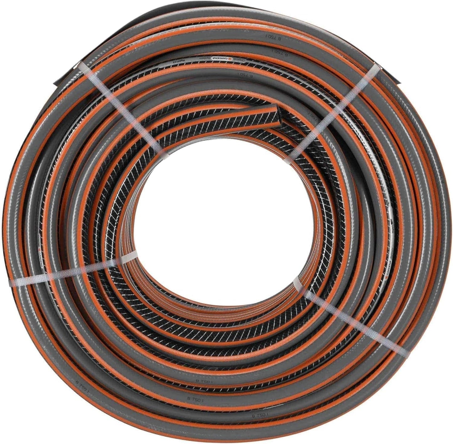 Gardena Haveslange Polyvinylchlorid (PVC), Comfort HighFLEX 19 mm (3/4 tomme), 50 m: Haveslange med Power-Grip-profil, 30 bar sprængtryk, meget fleksibel, formstabil, UV-bestandig, pakket (18085-20)