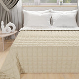PETTI Artigiani Italiani - Dyne til enkeltseng, dobbeltsidet quilt, springdyne, midnatsblå, hvid, 100% Made in Italy Dyner og dyner Naty Shop Blue Seng str. 120 (220X260 Cm)