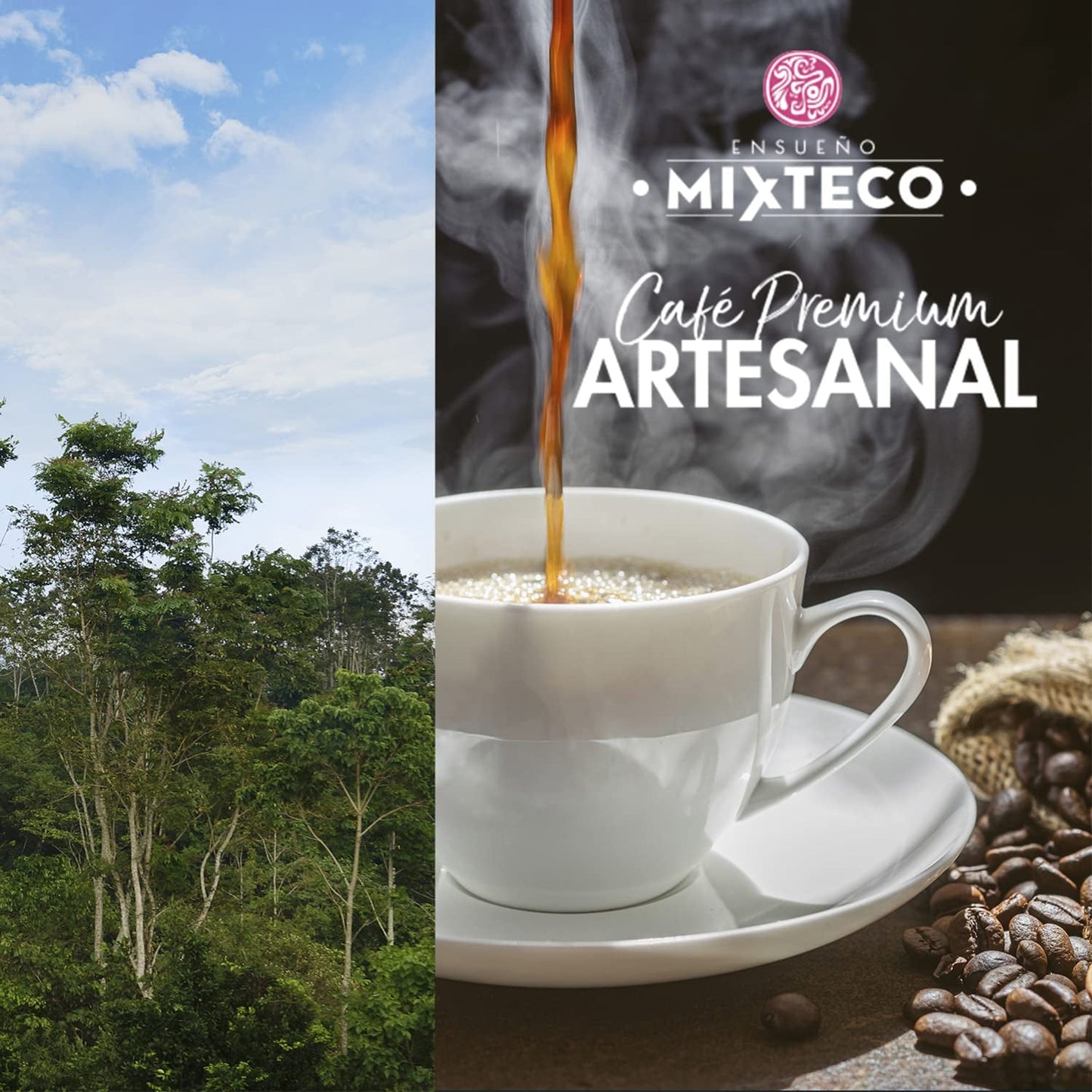 Brændte Arabica kaffebønner | 500 g med strejf af kakao og mandler | Fra en traditionel kafferister | Delikat smag