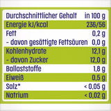 Kiwi-bananer i æble-quetschie (6 x 120 g), ohne Zuckerzusatz, glutenfrei, ideel til unterwegs og selvstændige snacks
