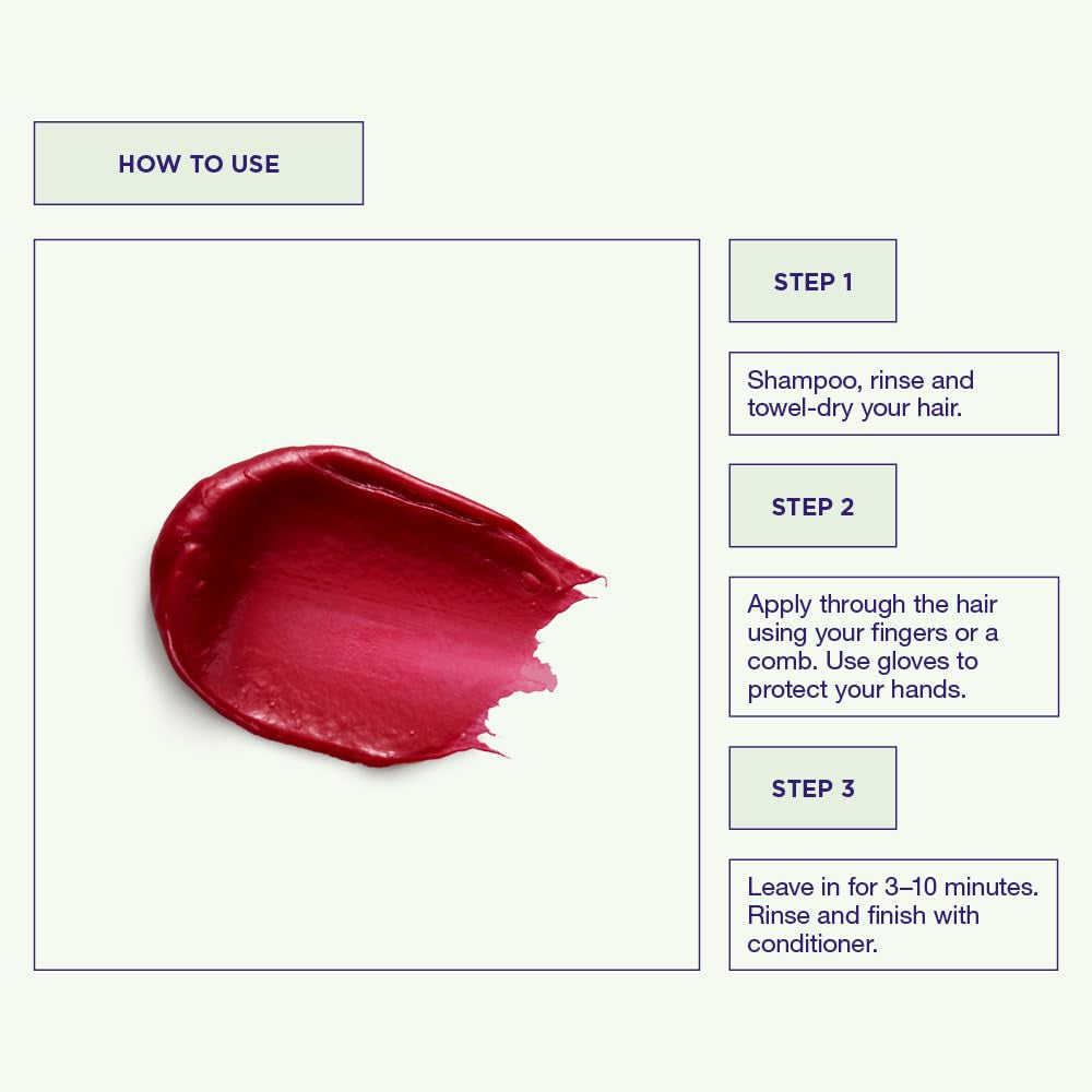 Maria Nila Colour Refresh 300 ml - En nærende farvebombe indeholdende midlertidige farvepigmenter, der hurtigt genopfrisker hårfarven. 100% vegansk. Ingen sulfater og ingen parabener. Naty Shop hårfarve