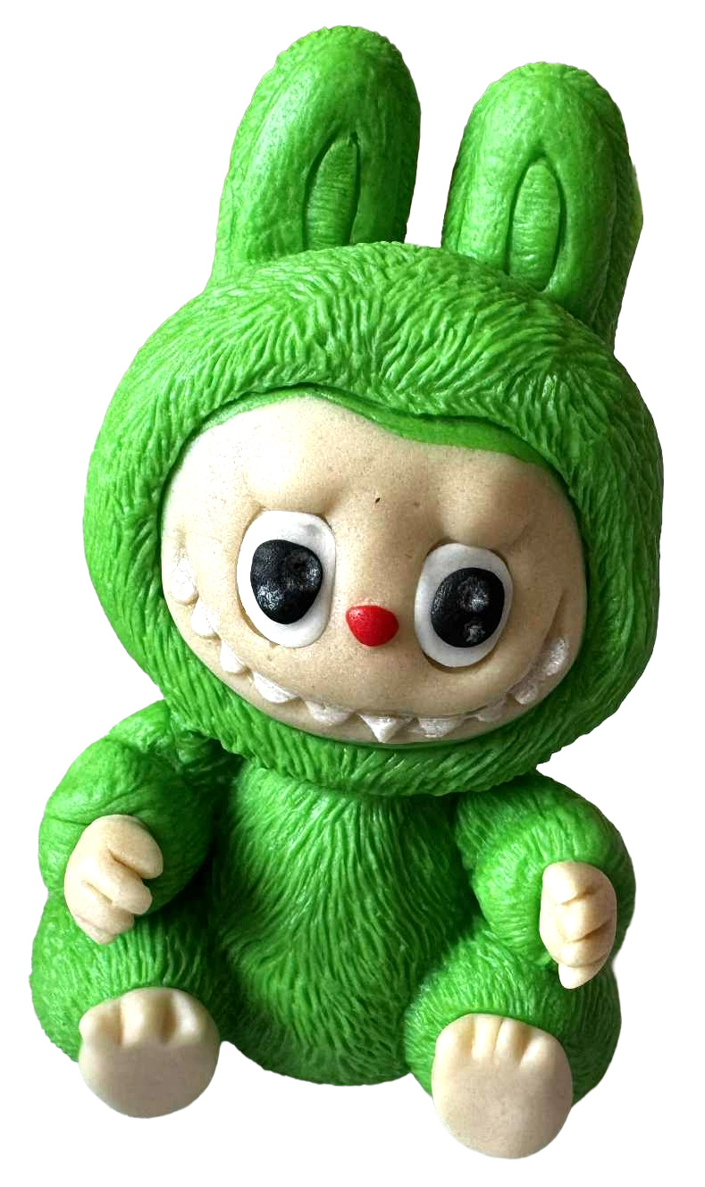 Spiselig dekoration, Labubu, 3D Sugar Paste Decorations Naty Shop