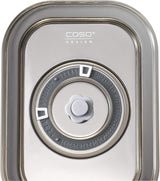 Caso Vacu OneTouch Eco sæt, manuel vakuumforsegler, inklusive 3 glasvakuumbeholdere og VacuBoxx Eco-Duo S - vakuumfriskhedsbeholder / 2 beholdere med hver 500 ml Madopbevaringsbokse Naty Shop
