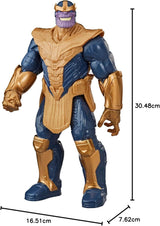 Marvel Avengers Titan Hero Series Deluxe Thanos Action Figur Brun Actionfigurer Naty Shop