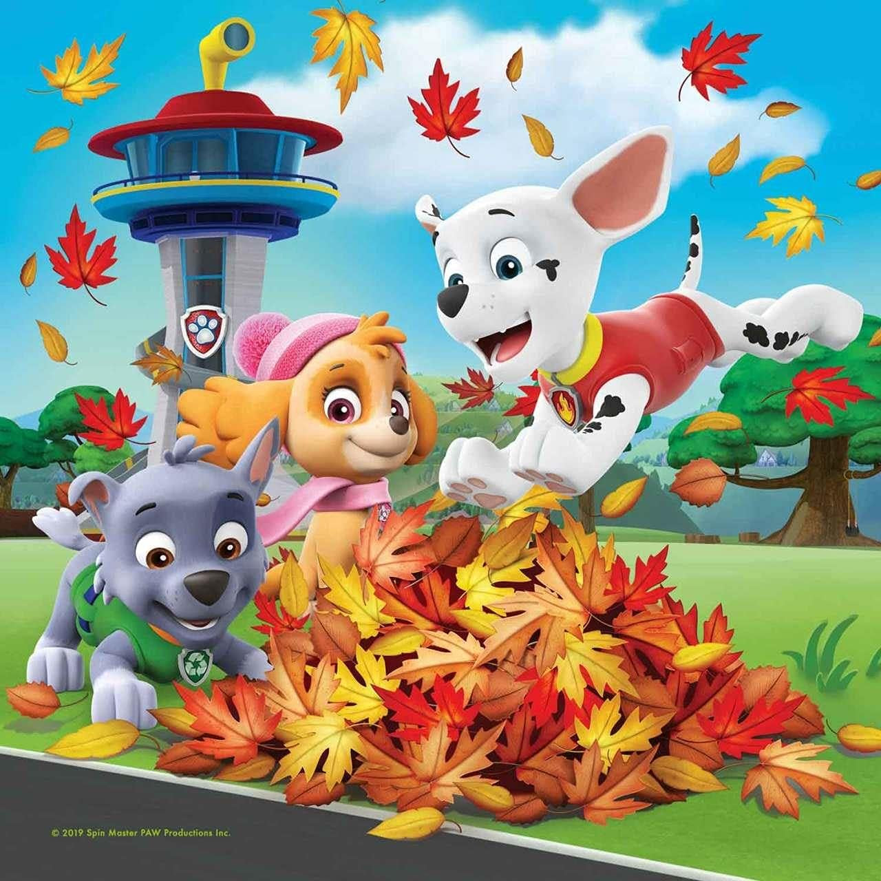Ravensburger puslespil til børn 3X49 brikker - Paw Patrol - Paw Patrol Puzzle Naty Shop