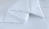Tæppe, quilt 3001 lavet af anti-mide fiber, efterår-vinter, 300 G/M², hvid (alle størrelser tilgængelige) (seng 105/120-180 X 220 Cm) Dyner og dyner Naty Shop