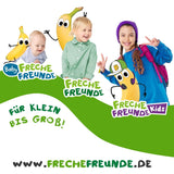 FRECHE FREUNDE Økologisk morgenmadsmüsli Eddas bærsprøde müsliblanding til skolebørn med frysetørrede jordbær Vegansk 6-pak (6 x 280 g)