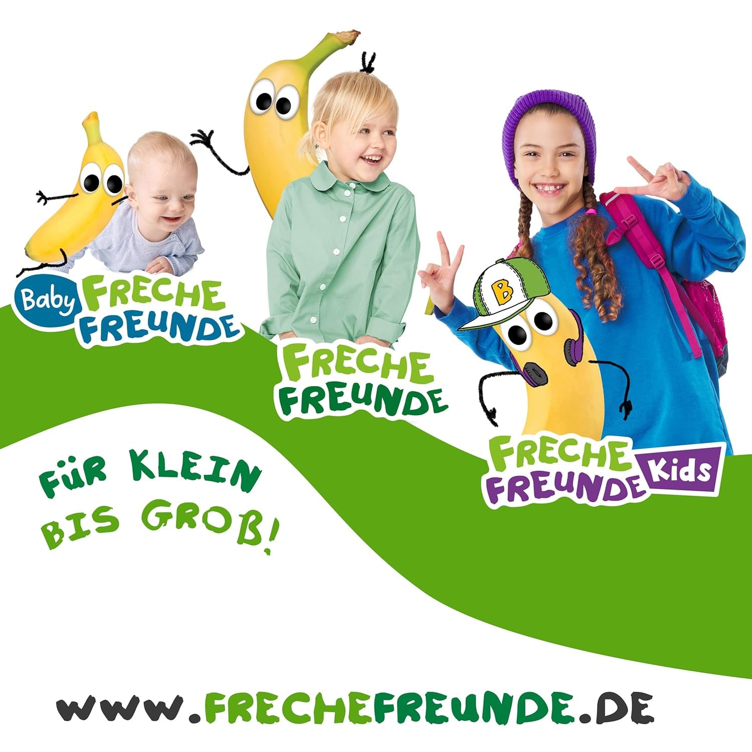 FRECHE FREUNDE Økologisk morgenmadsmüsli Eddas bærsprøde müsliblanding til skolebørn med frysetørrede jordbær Vegansk 6-pak (6 x 280 g)