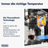 De'Longhi Dedica Style EC 685.B – Espressomaskine med portafilter, espressomaskine med professionel mælkeskummer, kun 15 cm bred, til malet kaffe eller ESE-kapsler, 1 l vandtank, sort