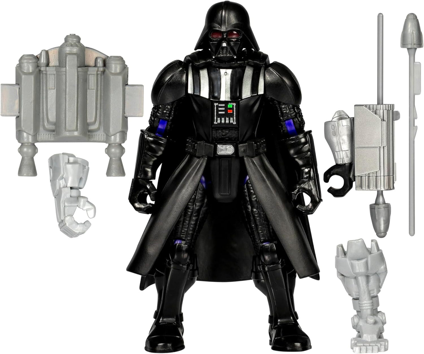 Star Wars Mixmashers Darth Vader, der kan tilpasses Mix-And-Match Deluxe Actionfigur og tilbehør Actionfigurer Naty Shop Standardtitel
