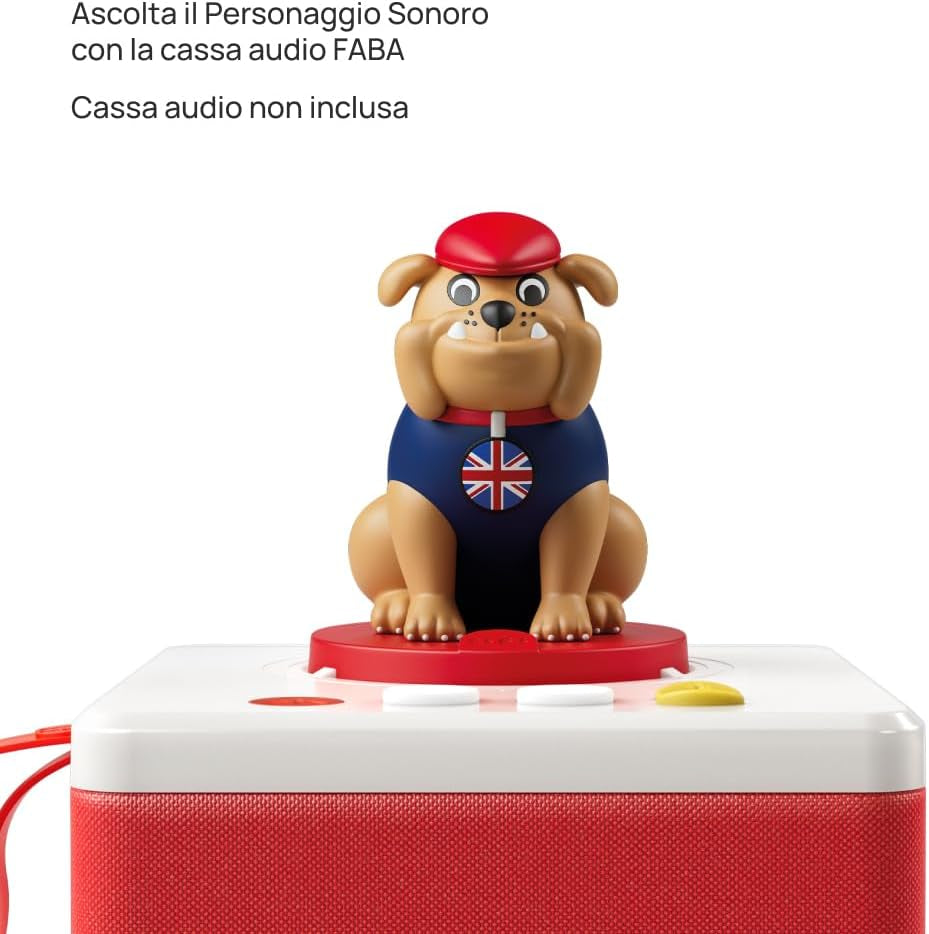 Lydfigur - Glad engelsk - musik og sange på engelsk - legetøj med pædagogisk indhold, italiensk version, drenge og piger i alle aldre Baby Toys Naty Shop