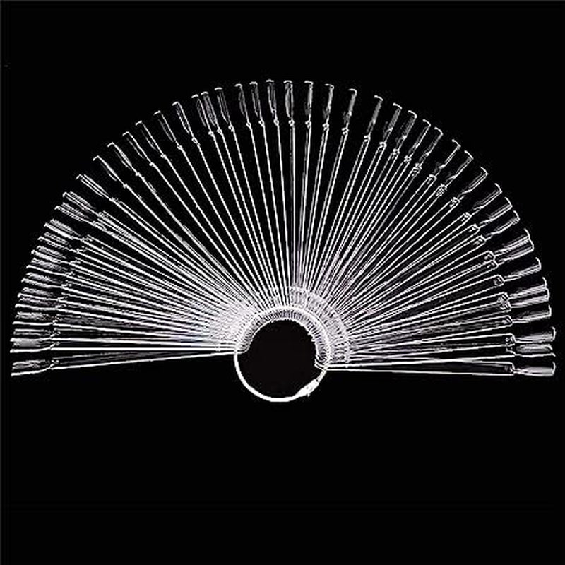 Negledisplay, 40 stave kunstig neglelak, kapsler, praktisk ventilator, neglekunst
