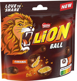 Pakke Nestlé-kugler med mælk, hvid, karamelløve (3 x 130 g)