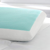 Sealy SE '19 Essentials SM Aqua Bubble Gel-lagen, 1 MC (US) pude, hvid, 61 X 40 X 14 cm Naty Shop standardpuder