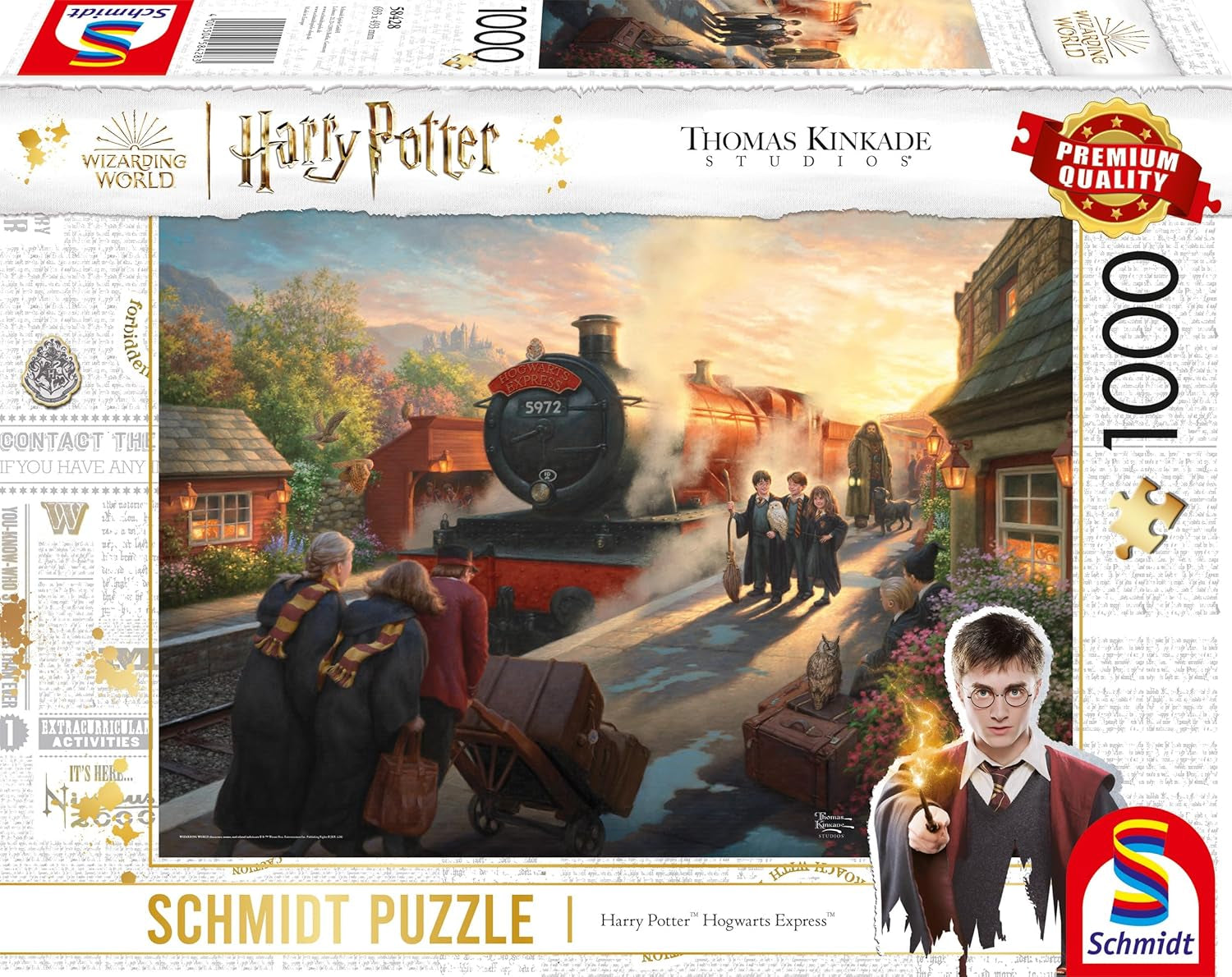 Wizarding World Harry Potter Hogwarts Express Puslespil Naty Shop Standardtitel