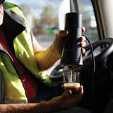 Handpresso - Håndkaffevogn 21010 | Espressomaskine med Senseo kapsler til lastbiler 24V | 24V lastbil espressomaskine, rejsekapsel espressomaskine | 24V lastbil espressomaskine til rejser