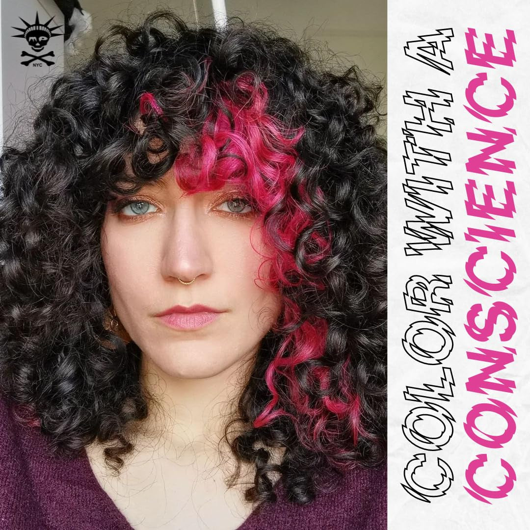 Manic Panic Hot Hot Pink Classic Cream Vegano Cruelty Free Semi Permanent Hårfarve 118ml Naty Shop Hårfarve