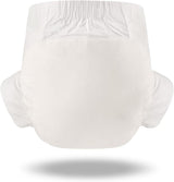 CutiePlusU voksenbleer, tør overflade, maksimal absorptionsevne natten over, engangsinkontinensble - blå, lyserød, hvid, 3-pak (medium 71-96 cm)