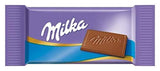 Milka Naps Mix – Mini chokolade firkanter i 4 sortimenter: alpemælk, jordbær, hasselnødder, kakaocreme – 1 x 1 kg