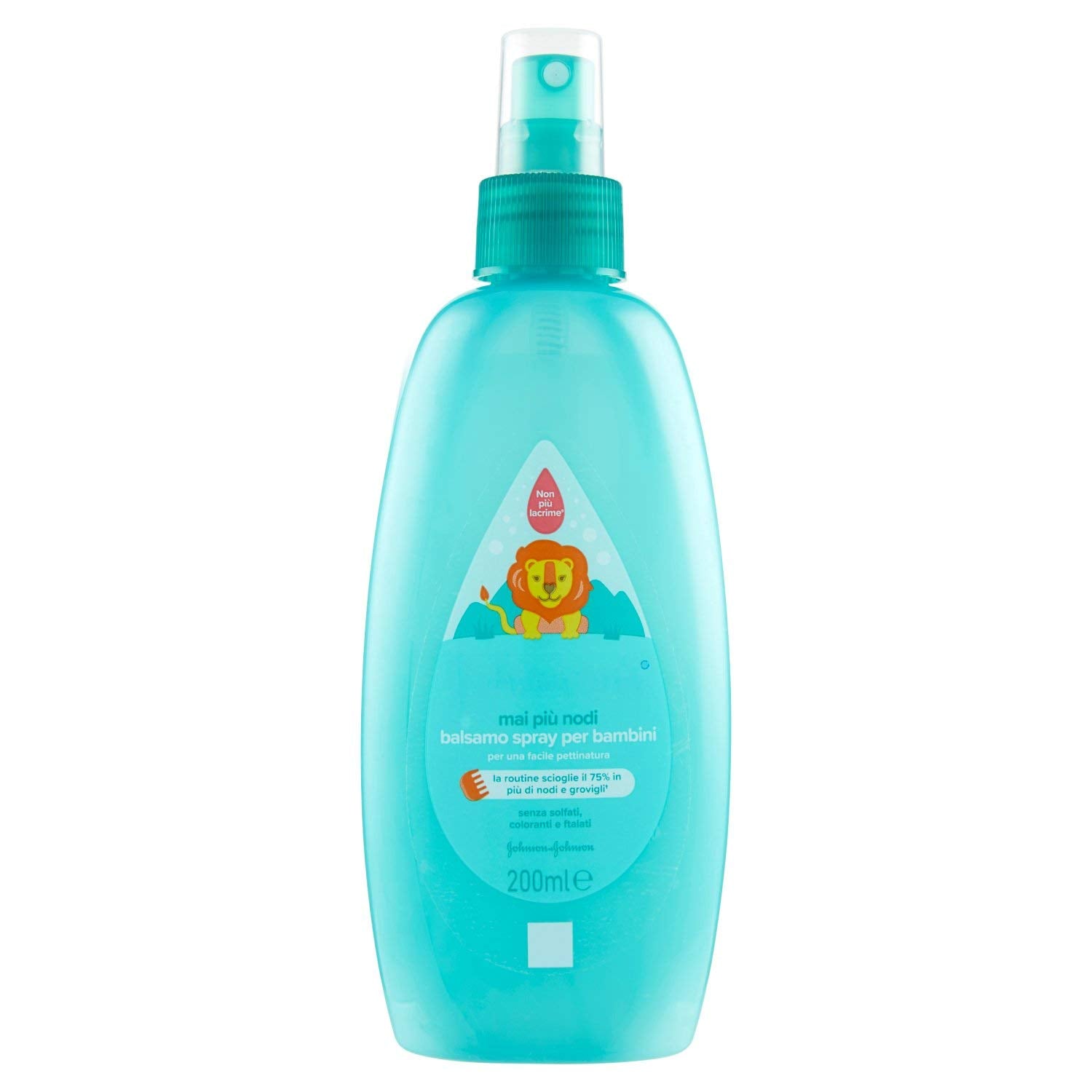 Spray til børn, ingen knaster, affiltring, ingen rifter, også til langt eller krøllet hår, 200 ml Naty Shop håraffiltringsprodukter 200 Ml (1 pakke)