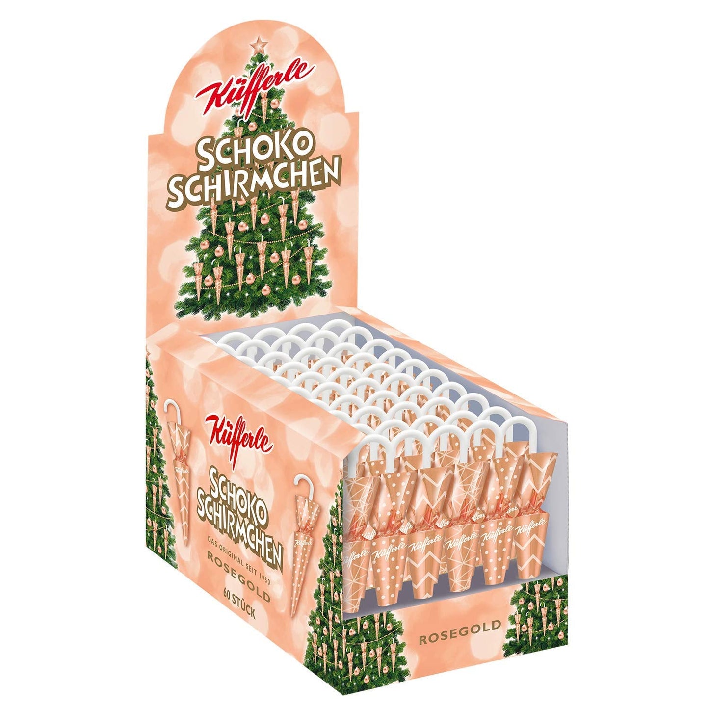 Chokoladeskygger Küfferle Polar Silver 810g (60 stk.)