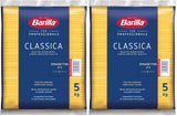Barilla Pasta Klassische Spaghetti n.5 fra højkvalitets Hartweizen immer al dente, (1 x 500 g), smagløs