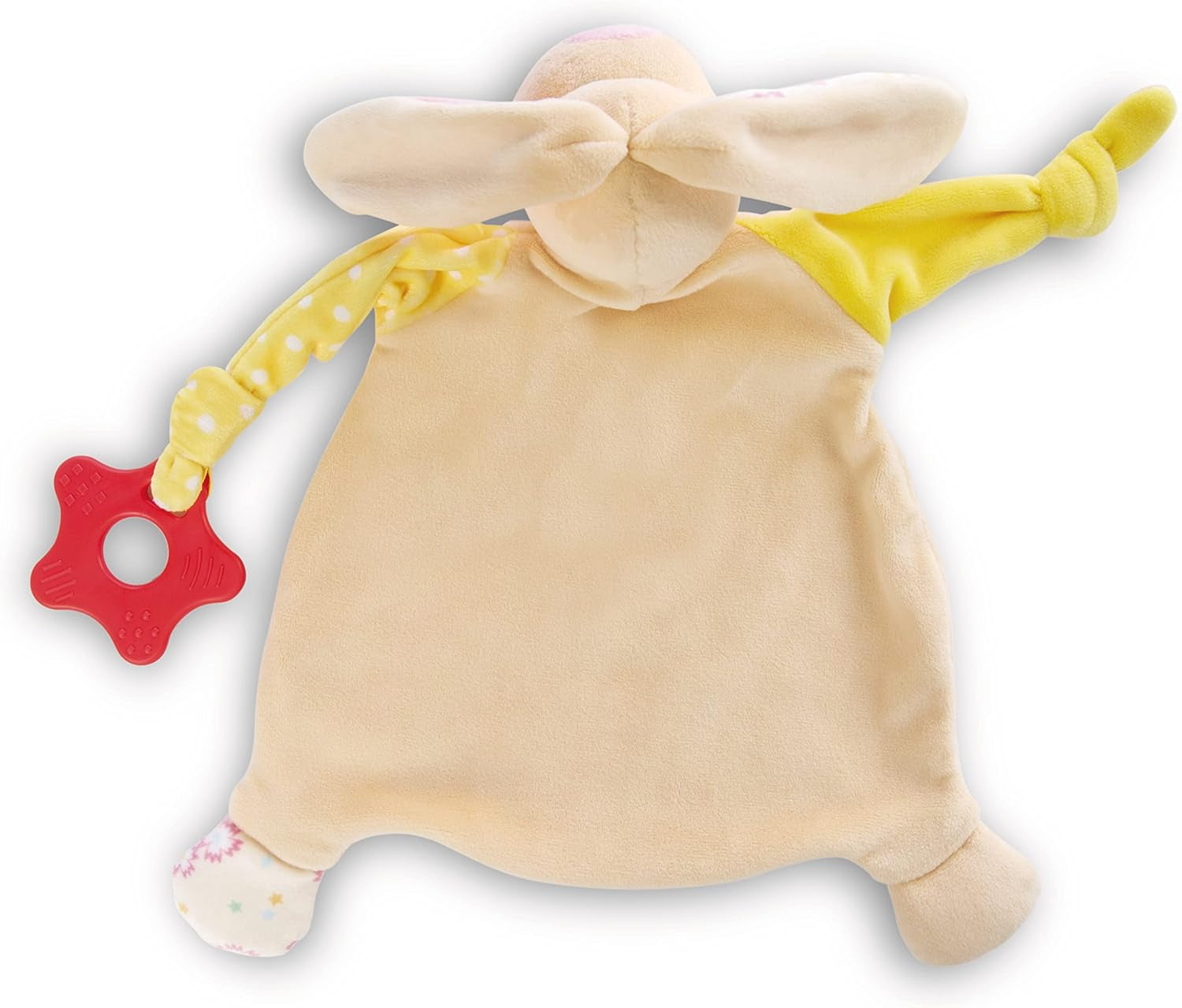 NICI bunny plyslegetøj med bidering og sut 25x25cm