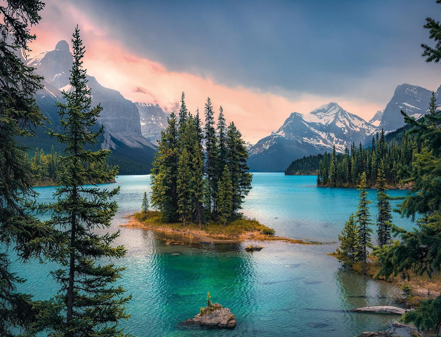 Ravensburger Puslespil 16714 - Spirit Island Canada - 2000 brikker puslespil til voksne og børn 14+, landskabspuslespil med Canada-motiv Puslespil Naty Shop Standardtitel