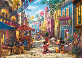 Schmidt Spiele 57397 Thomas Kinkade, Disney, Mickey og Minnie i Mexico, puslespil 6000 brikker Puzzle Naty Shop