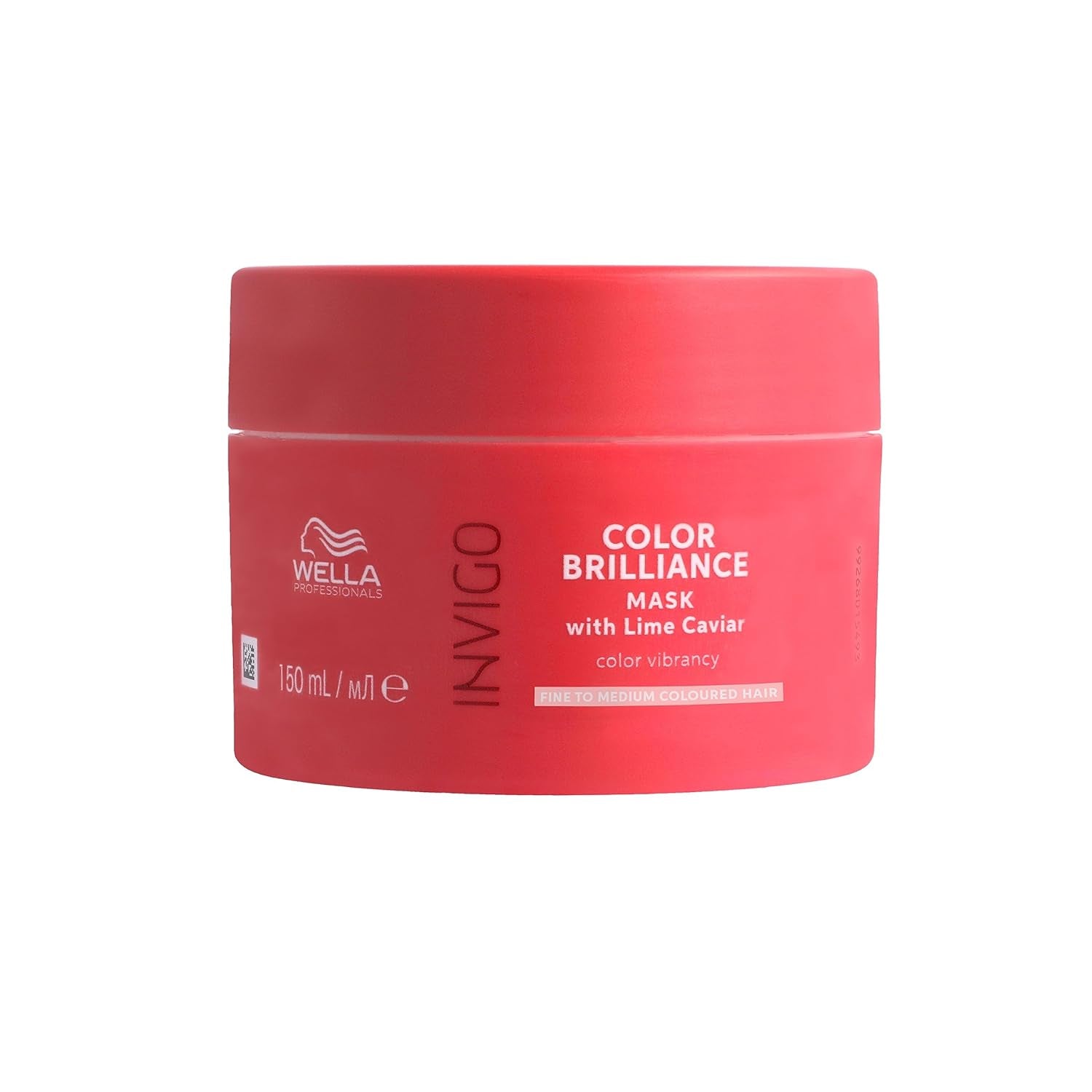Wella Professionals Invigo Color Brilliance - Shampoo, balsam og farvebeskyttelsesmaske til fint og tykt farvet hår - med E-vitamin, antioxidanter og lav pH - udglattende og nærende Hårmaske Naty Shop Mask 150ml