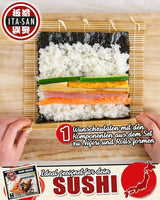 ITA-SAN Sushi Sæt (9-delt komplet sæt, ideel til begyndere, til prøve eller gave) 1 pakke