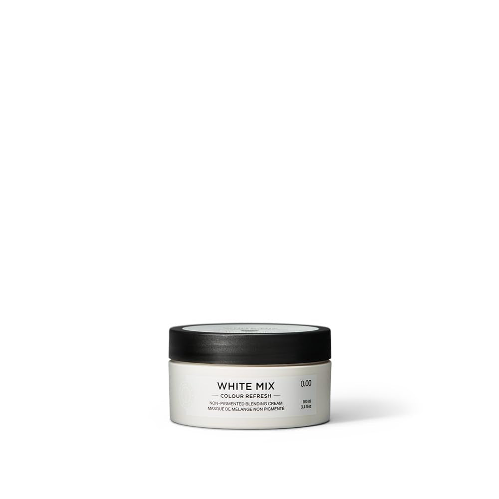 Maria Nila Colour Refresh 300 ml - En nærende farvebombe indeholdende midlertidige farvepigmenter, der hurtigt genopfrisker hårfarven. 100% vegansk. Ingen sulfater og ingen parabener. Hårfarve Naty Shop White mix