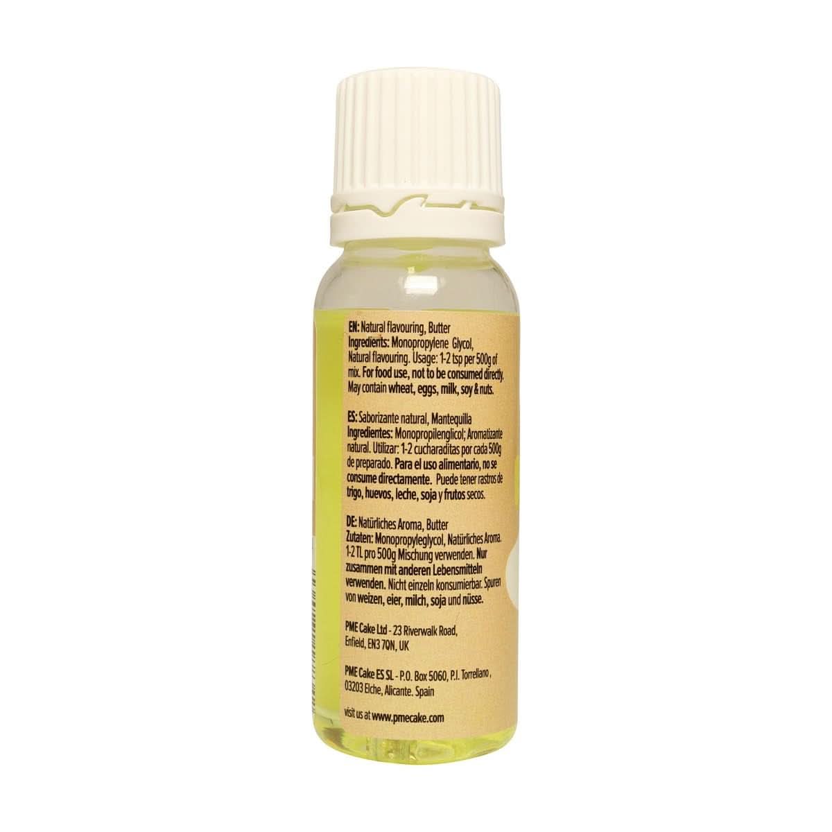 100% naturlig smørsmag, 25 ml Aromas Naty Shop