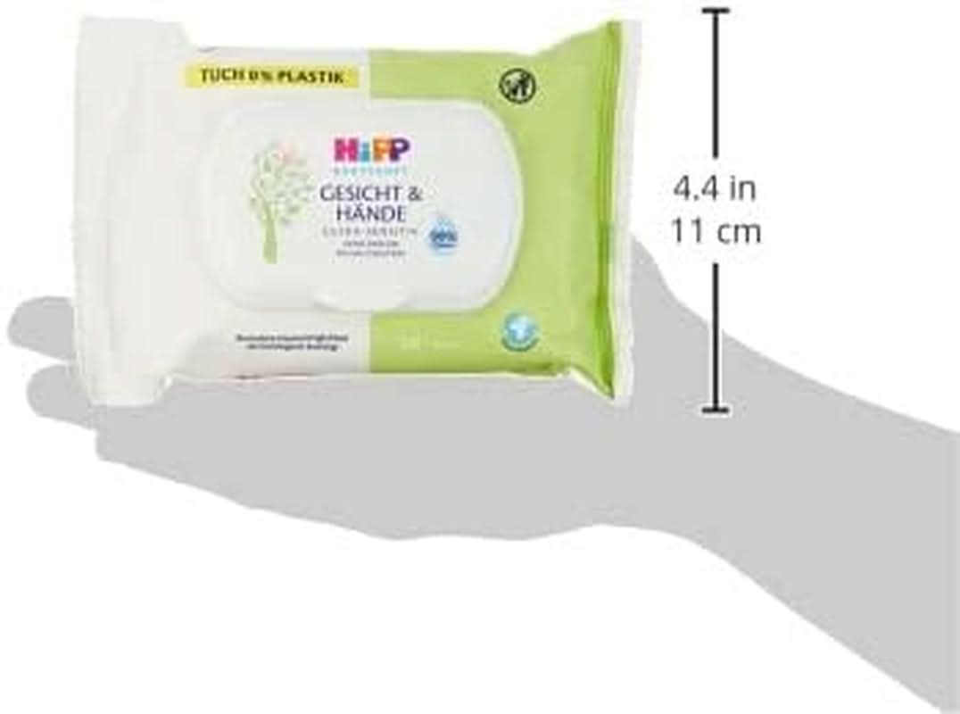 HIPP Babysanft Gesicht & Handtücher, Feuchttücher 12X 20 Stück. Naty butik