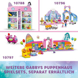 LEGO 4+ Gabbys Dukkehus Gabbys Festlokale, Disco-legesæt med rutsjebane og dyrefigurer til kreativt rolleleg, gave til piger og drenge fra 4 år 10797 Byggesæt Besuche den LEGO-Store