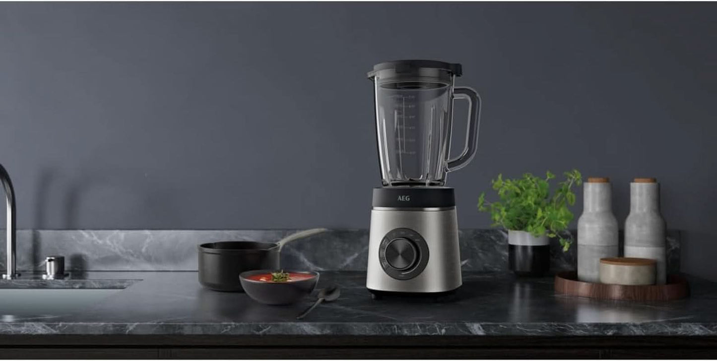 AEG TB6-1-6S STANDMIXER / Hastighedskontrol 3 programmer Smoothie ICE Funktion Køkken Naty Shop