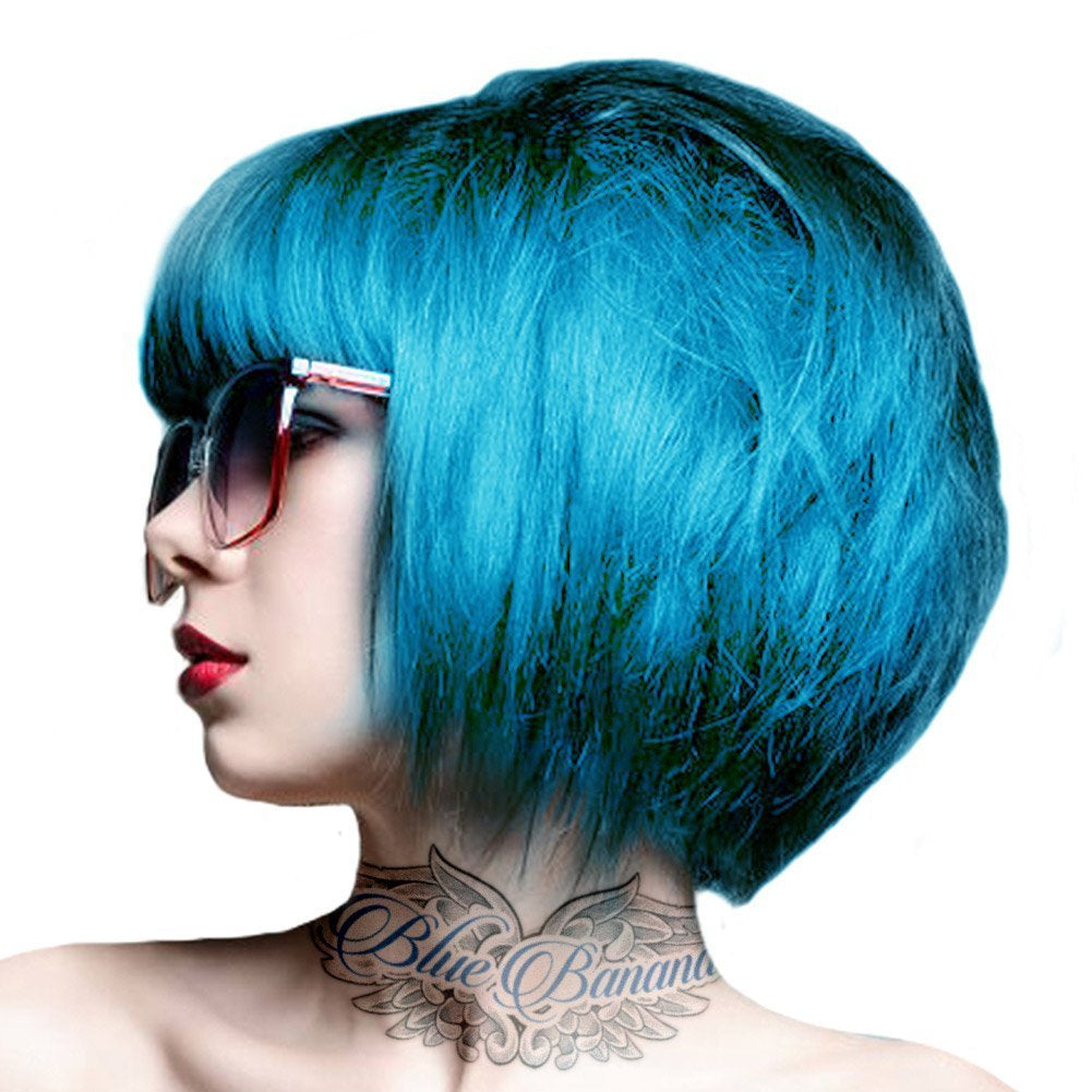 GO TOXIC UV semi-permanent hårfarvecreme 100 ml (1 pakke) Naty Shop Blå hårfarve 1 stk (1 pakke)