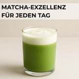 | Matcha økologisk pulver 100 g | Grøn te Matcha Powder Ceremoniel Grade | 100 % naturlig og førsteklasses kvalitet | Afgiftende te | Kompatibel med Matcha sæt, stilk, skål og glas.