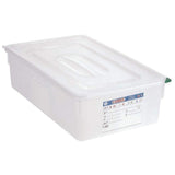 Madkasse 21 liter (1/1 GN) 150 (H) x 530 (B) x 345 (D) mm; pakkeantal: 4 stk. Madopbevaringsbokse Naty Shop Standardtitel