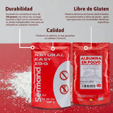 Eiklarpulver (350g) | Getrocknetes Eiklar Pulver | Eialbumin für Backen & Kochen | Ohne Zusatztoffe | Laktosefri Zip-Bag emballage