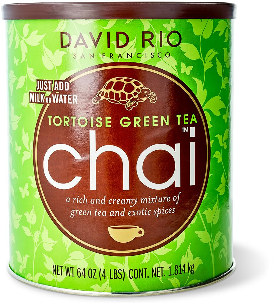 David Rio - Tortoise Green Chai, karton (1 x 398 g)