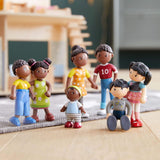 HABA 306696 - Little Friends Family Time Legesæt, fleksibelt dukketilbehør, 3+
