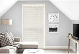 Soleil D'Ocre Lina Bise-Bise, Polycoton, Hvid, 45 X 90 Cm Dyner og dyner Naty Shop Hvid H200 X B90 Cm (pakke med 1)